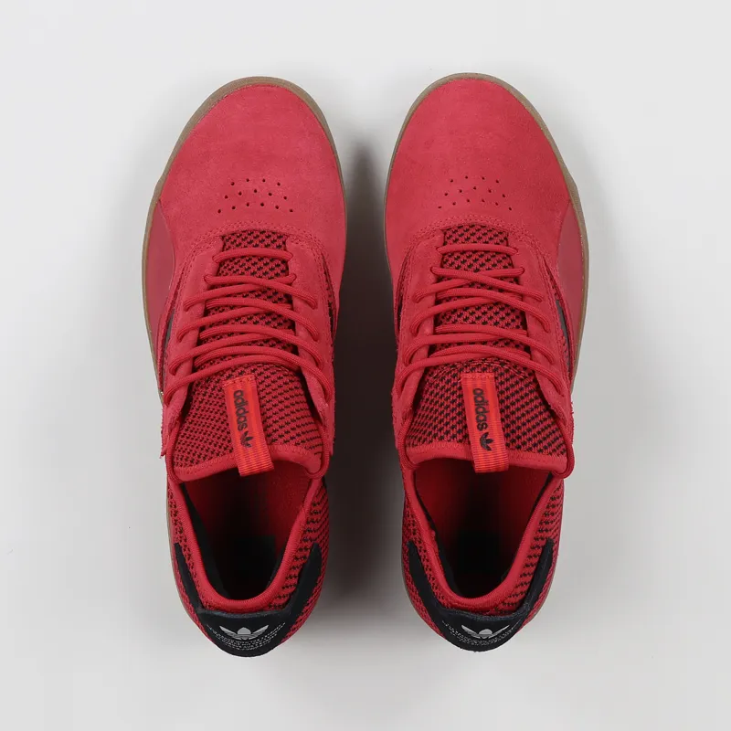 Adidas Skateboarding 3ST.001 Shoes Scarlet Black Gum-6