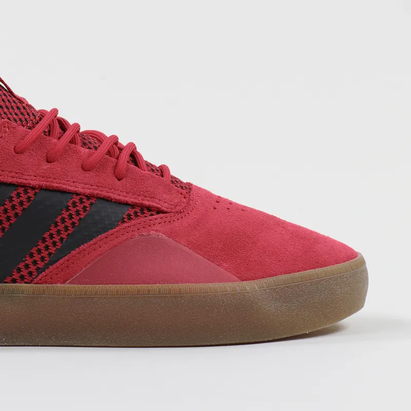 Adidas Skateboarding 3ST.001 Shoes Scarlet Black Gum-2