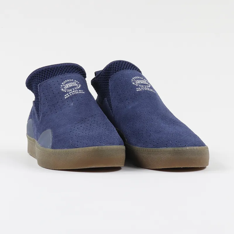 Adidas Skate x FA 3ST.002 Na-Kel Shoes Navy Blue White Gum