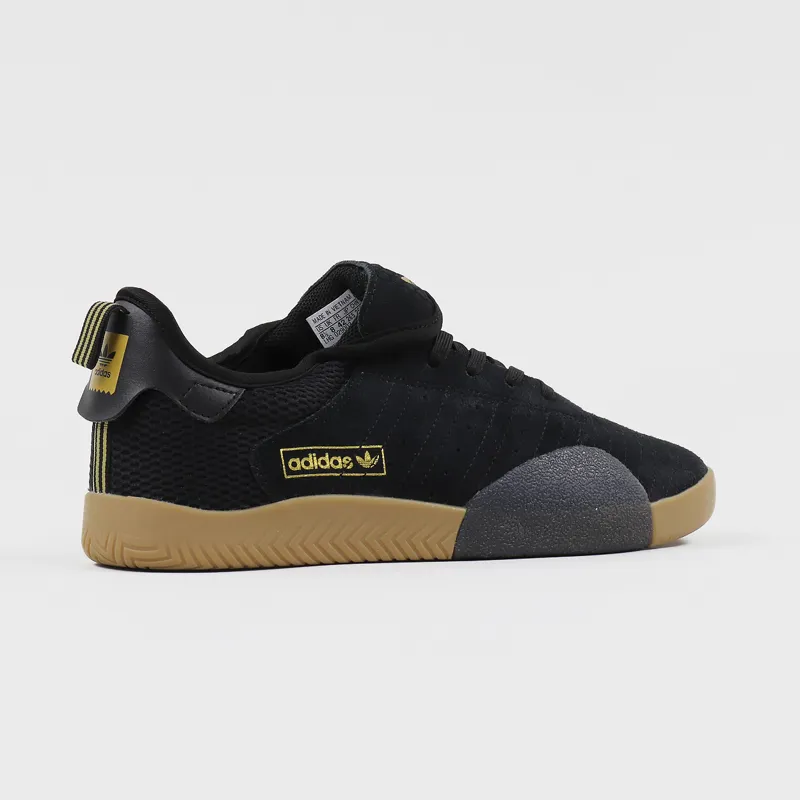 Adidas Skateboarding Mens Suede 3ST.003 Black Gum