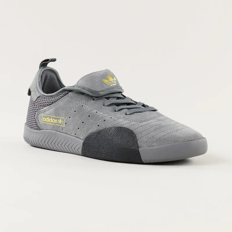 Adidas Skateboarding 3ST.003 Shoes Grey Carbon Gold-4