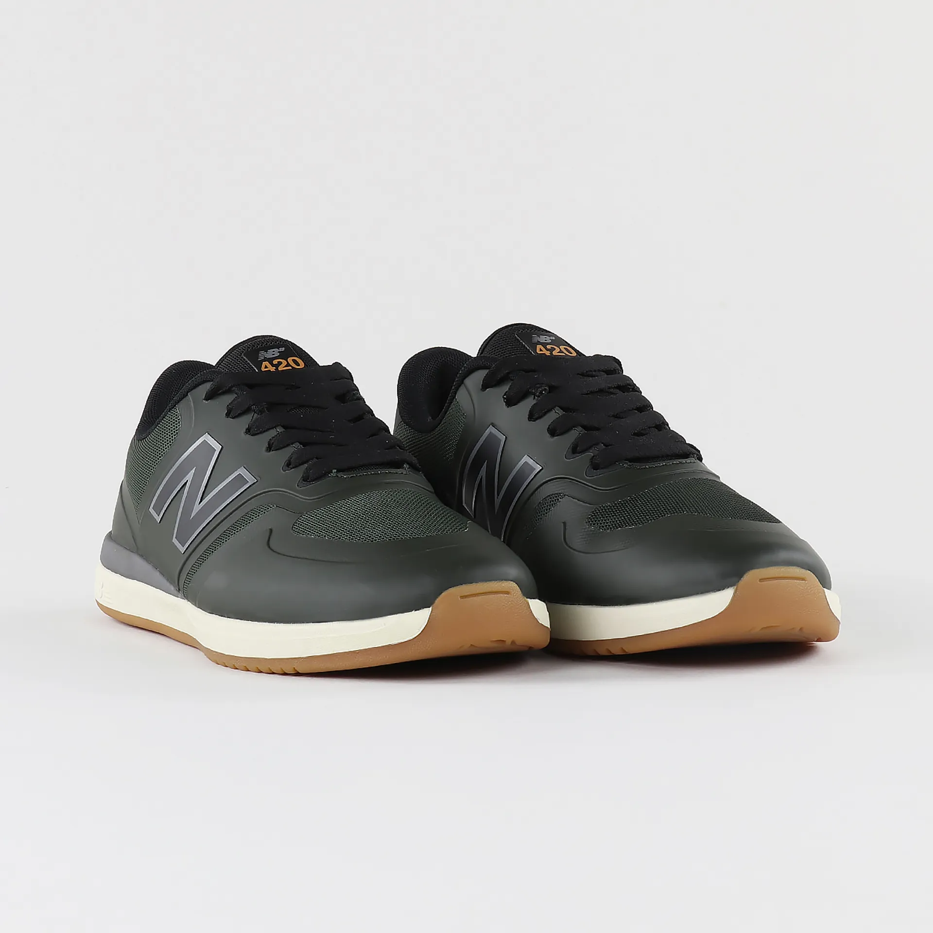 New Balance Numeric Mens 420 Shoes Trainers Forest Green Gum