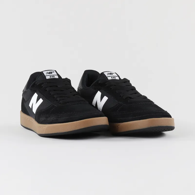 New Balance Numeric 440 Shoes Black Gum-3