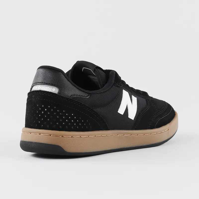 New Balance Numeric 440 Shoes Black Gum-5