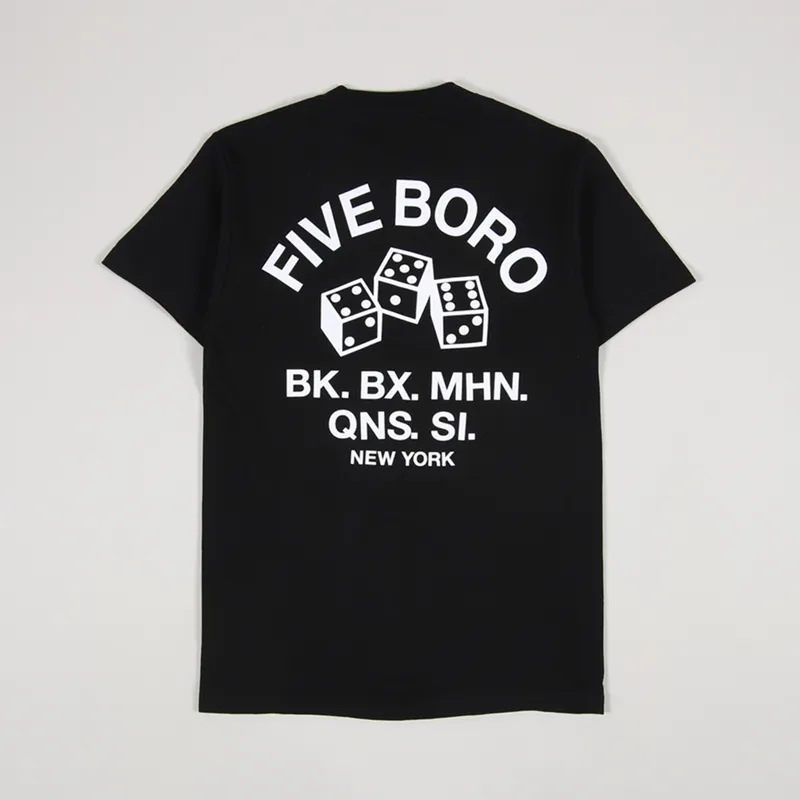 5Boro 4-5-6 Dice T Shirt Black
