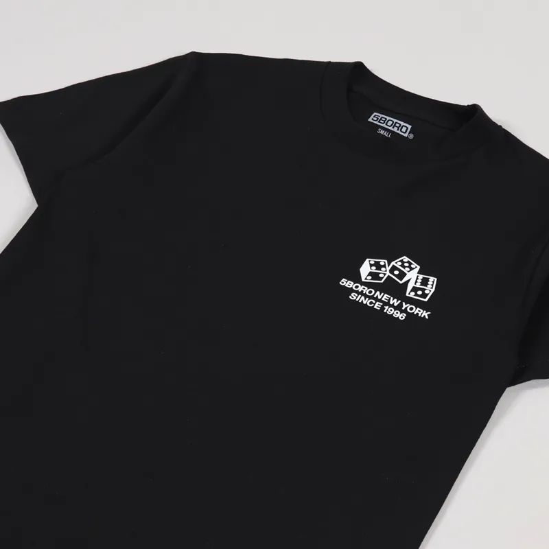 5Boro 4-5-6 Dice T Shirt Black-3