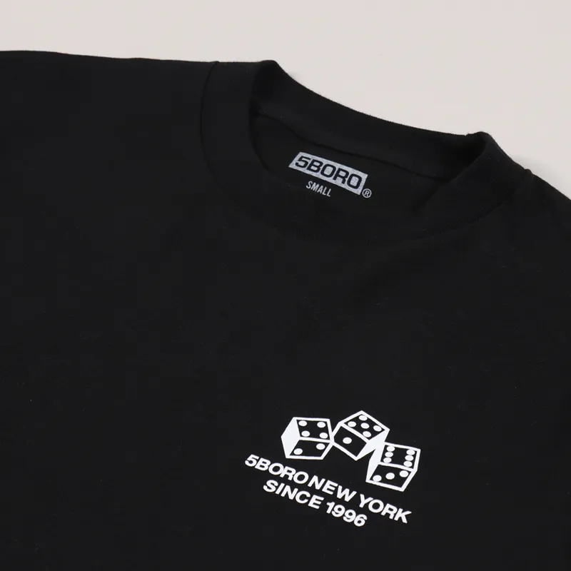 5Boro 4-5-6 Dice T Shirt Black-5