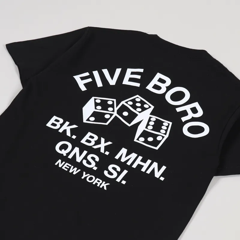 5Boro 4-5-6 Dice T Shirt Black-2