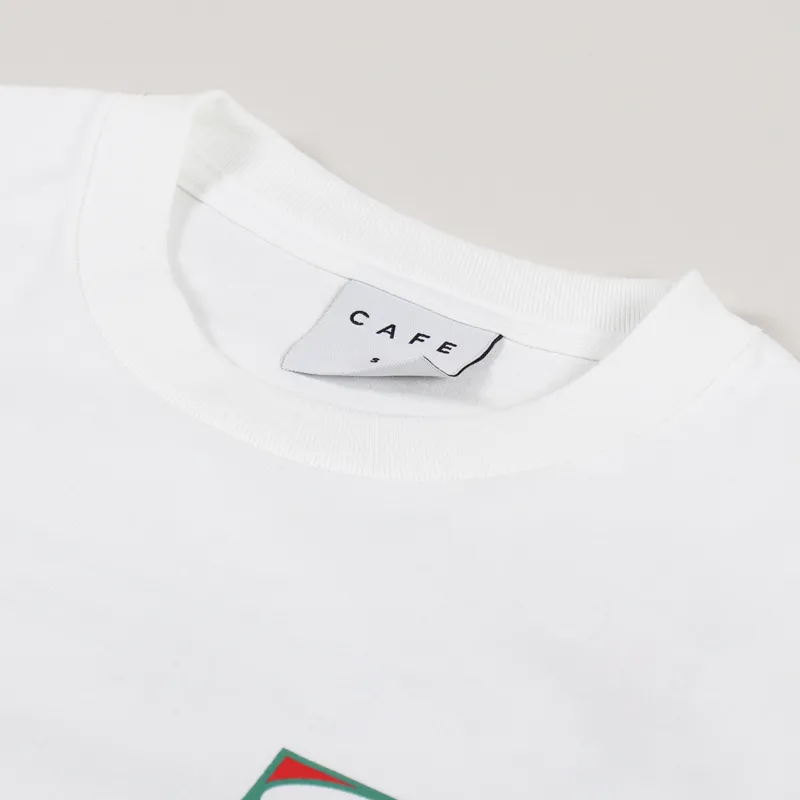 Skateboard Cafe 45 T Shirt White-5