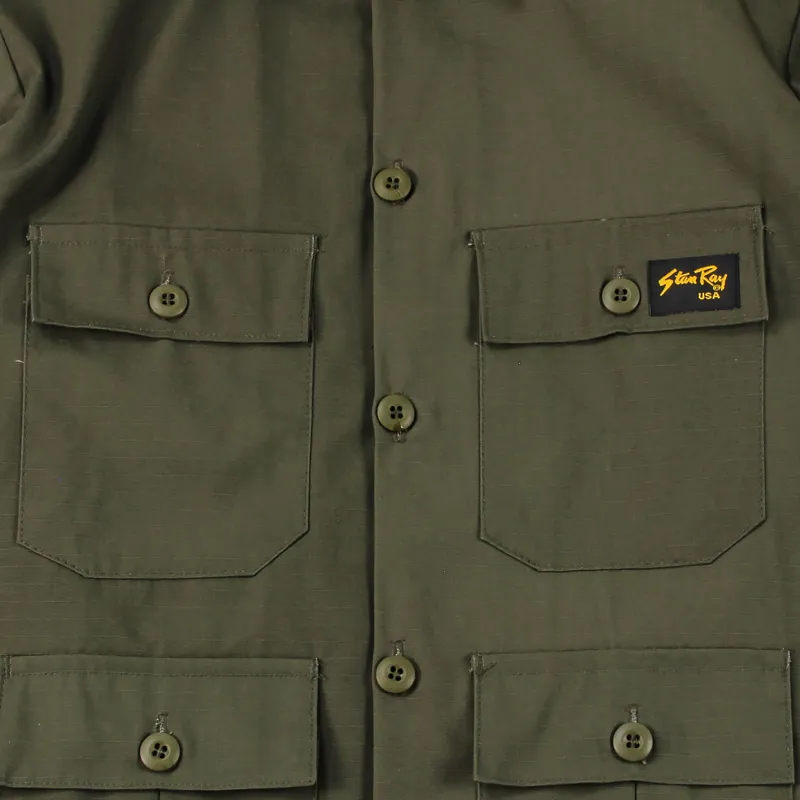 Stan Ray 4 Pocket Ripstop Jacket Olive-2