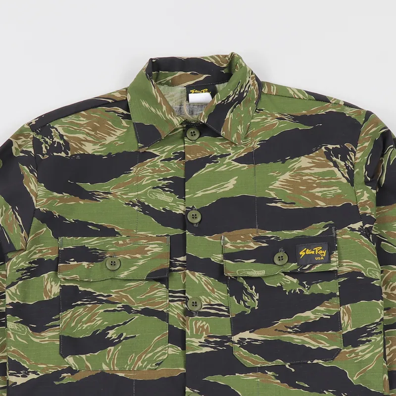 Stan Ray 4 Pocket Ripstop Jacket Tiger Stripe Camo-1