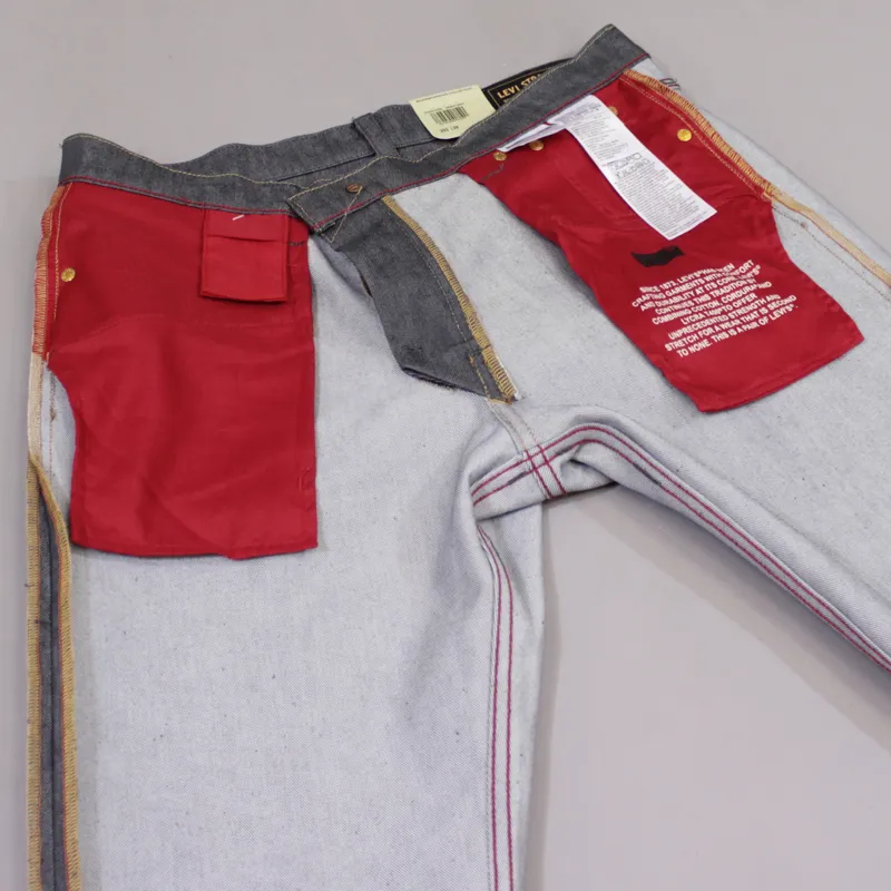 Levis Skateboarding 504 Regular Straight Fit Jeans - Rigid Grey-6