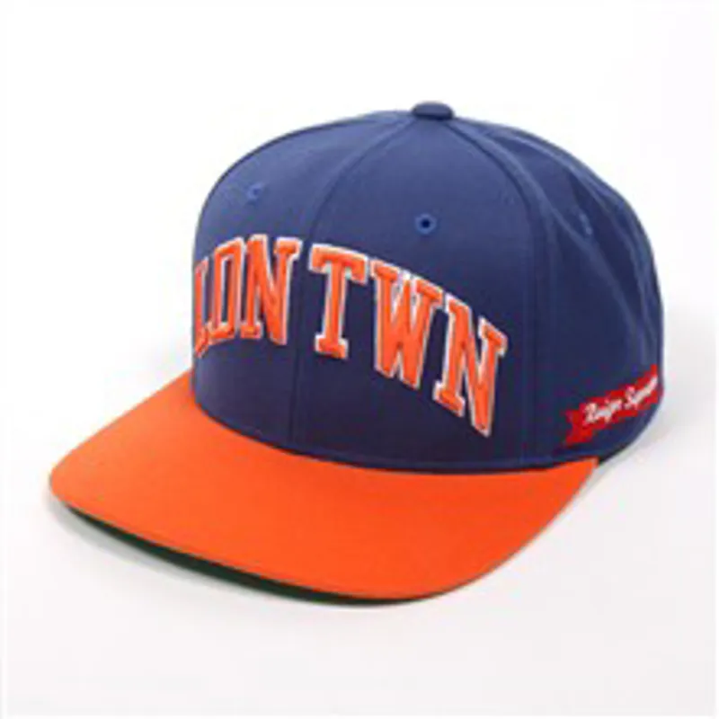 King Starter Snapback LDN TWN Cap - Blue and Orange