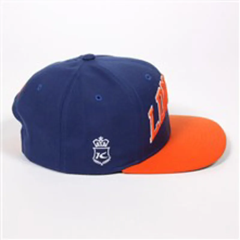 King Starter Snapback LDN TWN Cap - Blue and Orange-2