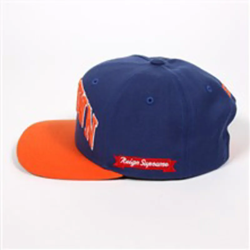 King Starter Snapback LDN TWN Cap - Blue and Orange-4