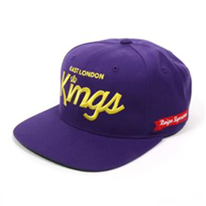 King Starter Snapback East London Kings Cap - Purple