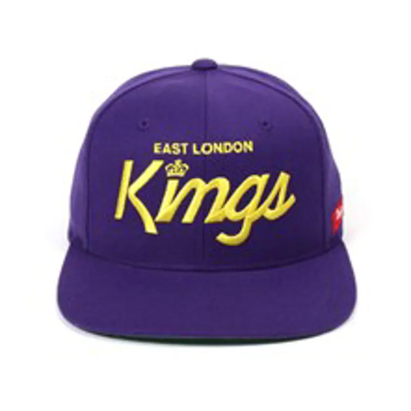 King Starter Snapback East London Kings Cap - Purple-1