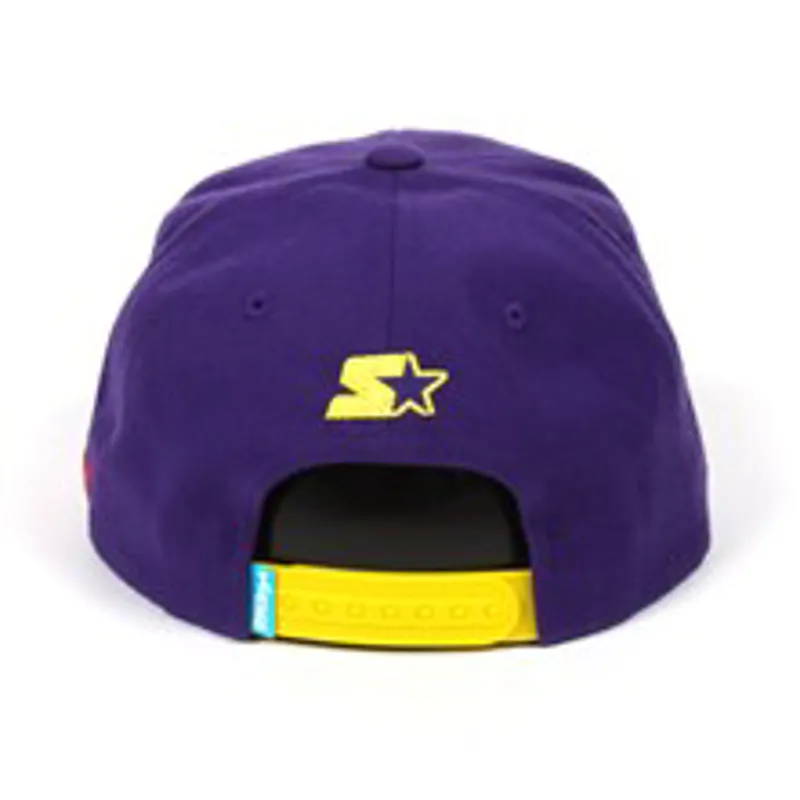 King Starter Snapback East London Kings Cap - Purple-3