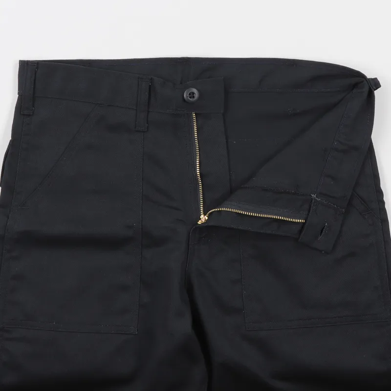 Stan Ray 5500 Fatigue Shorts Black Twill-2