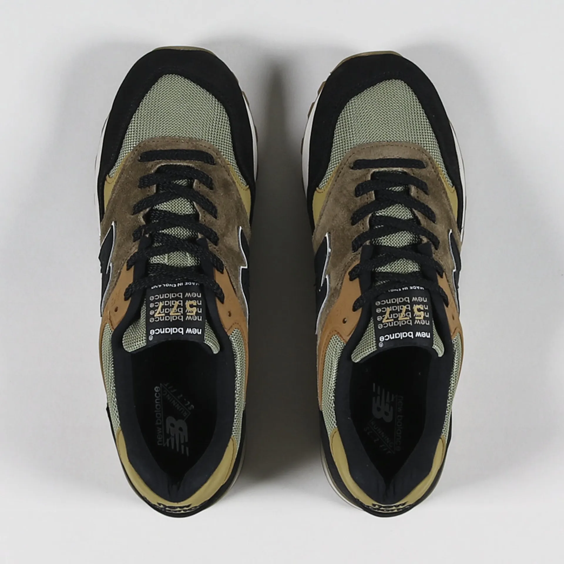 New Balance Made In UK 577 Shoes Ermine Kelp