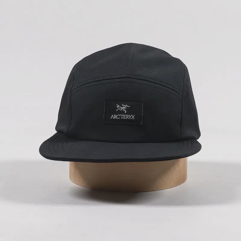 Arc'teryx 5 panel label hat パネル ボックスロゴ - メルカリ