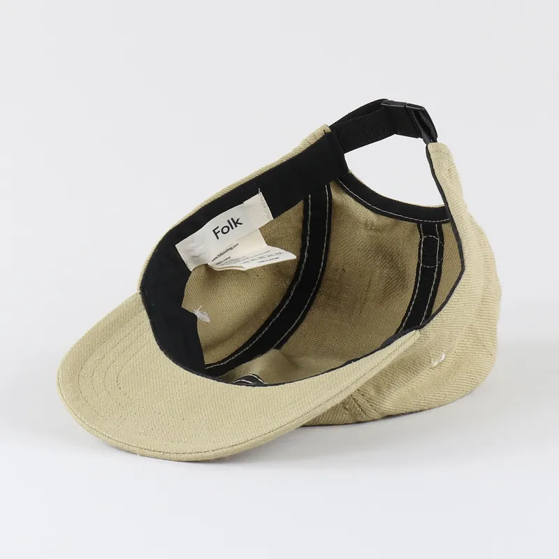 Folk 5 Panel Cap Sand-3
