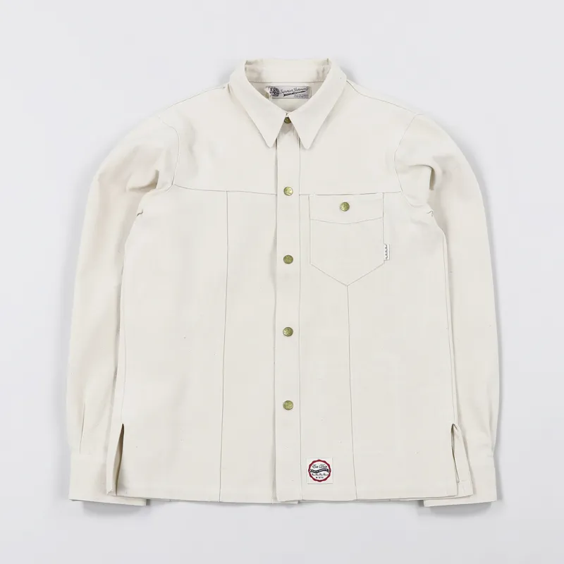 Eat Dust 666 Wolf Shirt Off White