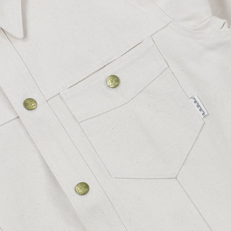 Eat Dust 666 Wolf Shirt Off White-2