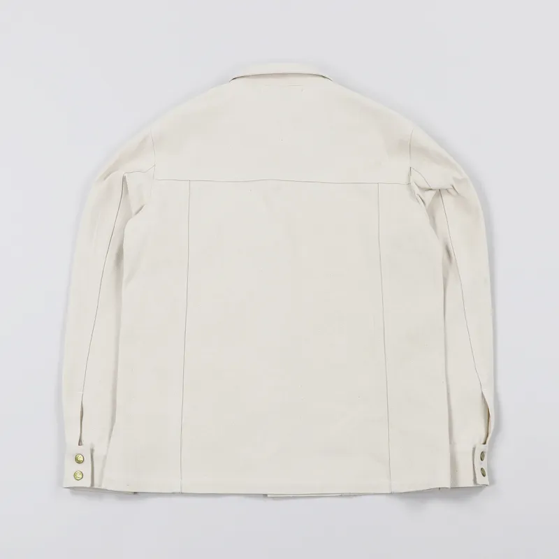 Eat Dust 666 Wolf Shirt Off White-5