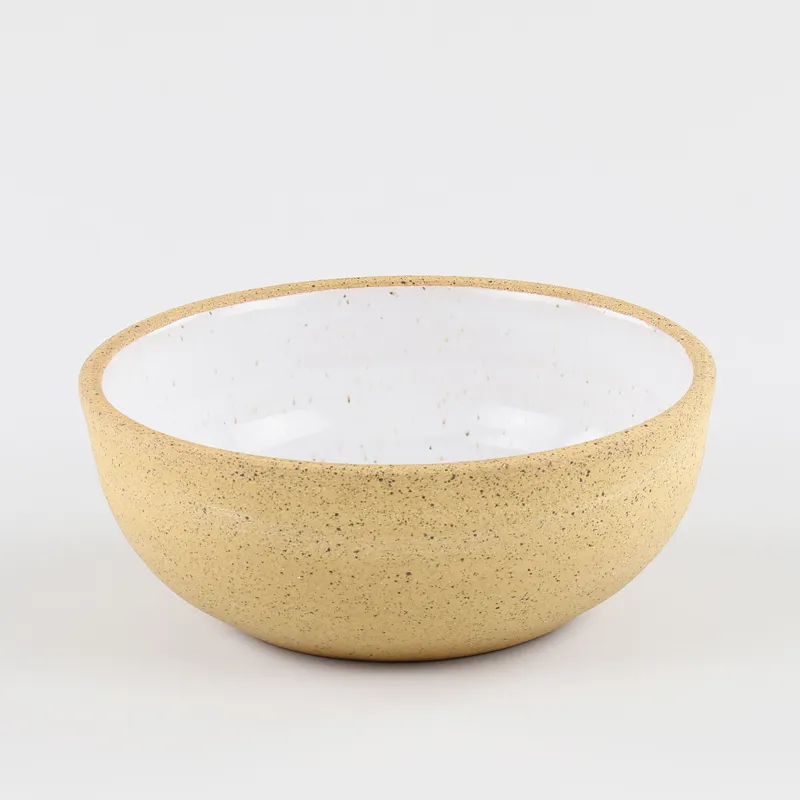Norden Goods 6 Inch Bowl White Speckle