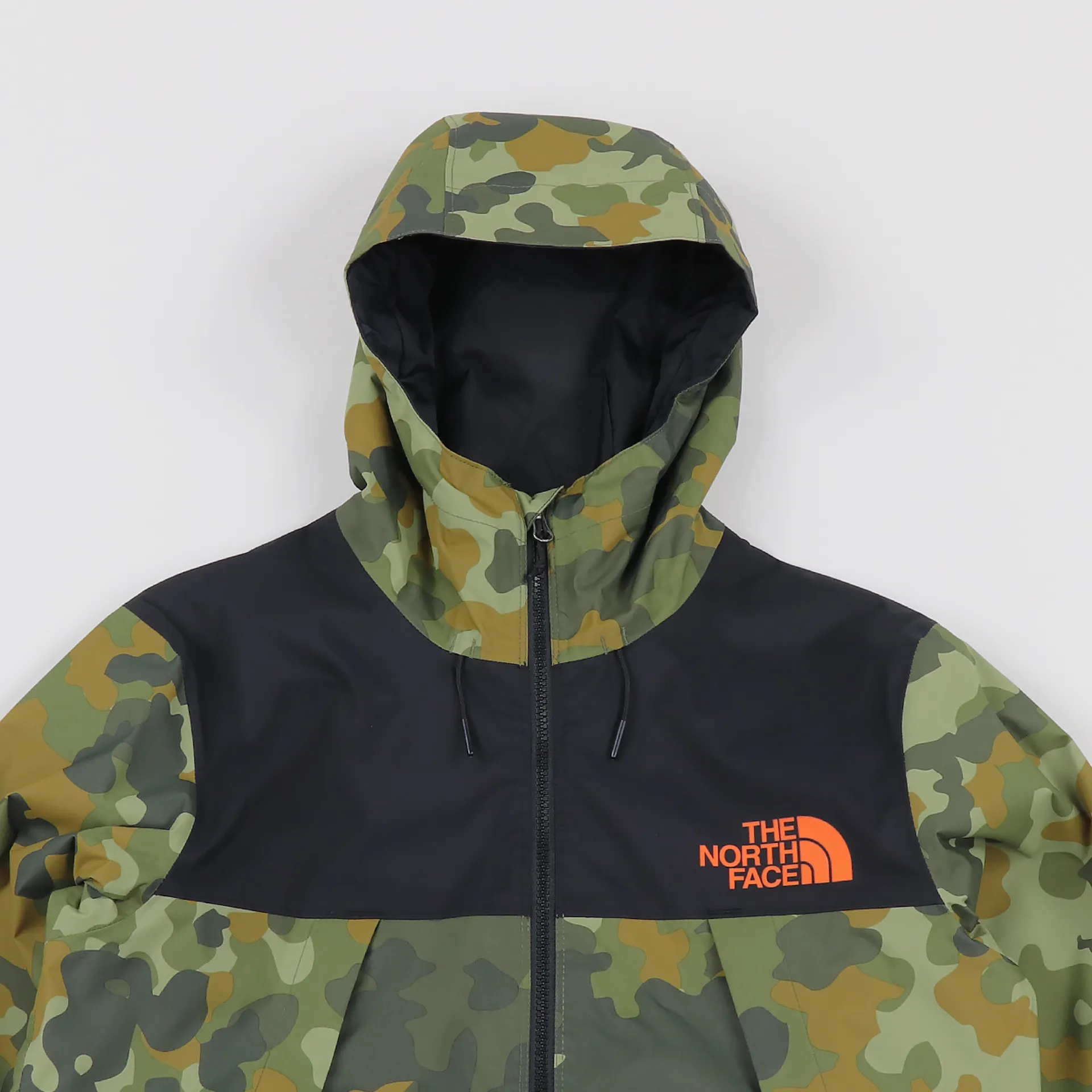 The North Face Mens 1990 Mountain Q Jacket New Taupe Green Camo