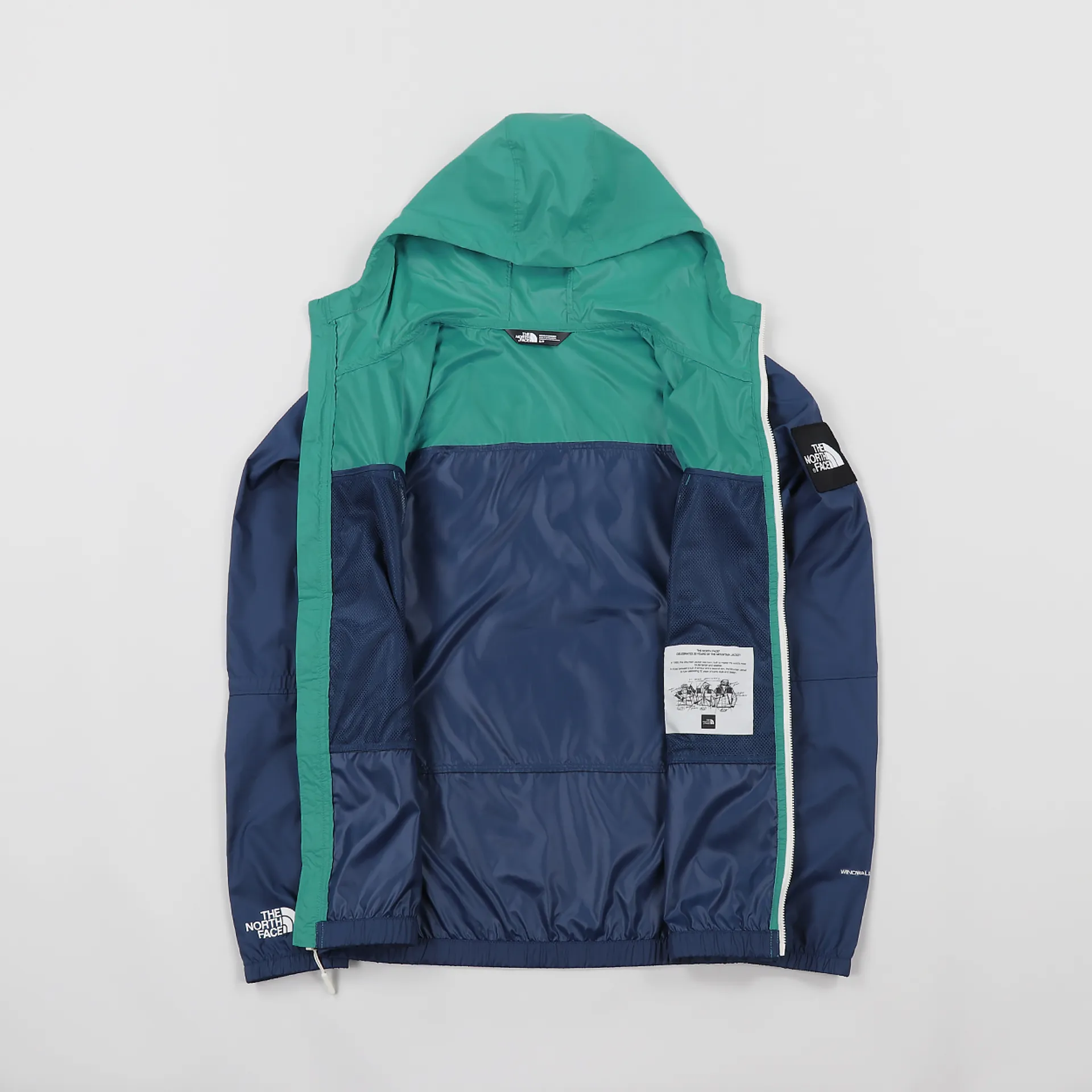 The North Face 1990 Seasonal Mountain Jacket Blue Wing Teal Green