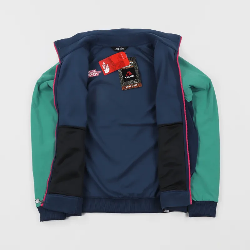 The North Face 1990 Staff Fleece Porcelain Green Blue Wing Teal
