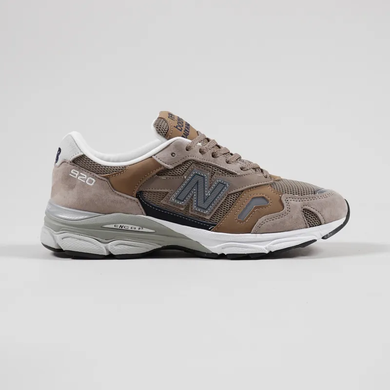 New Balance Made In UK 920 Shoes Sand Navy-4