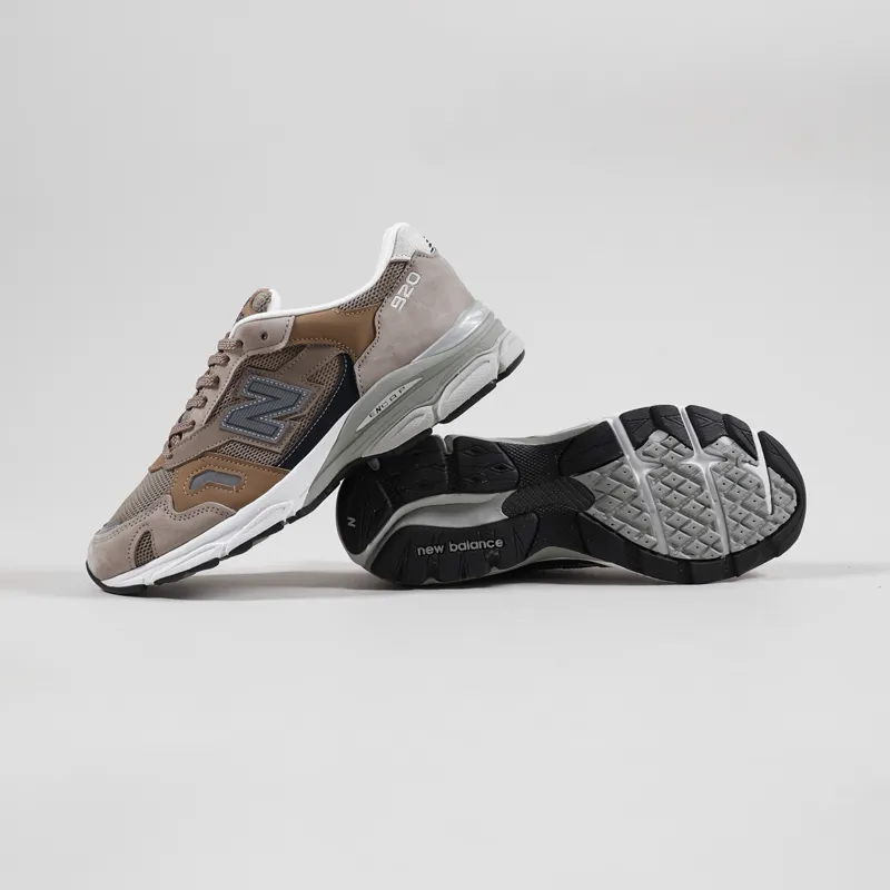 New Balance Made In UK 920 Shoes Sand Navy-1