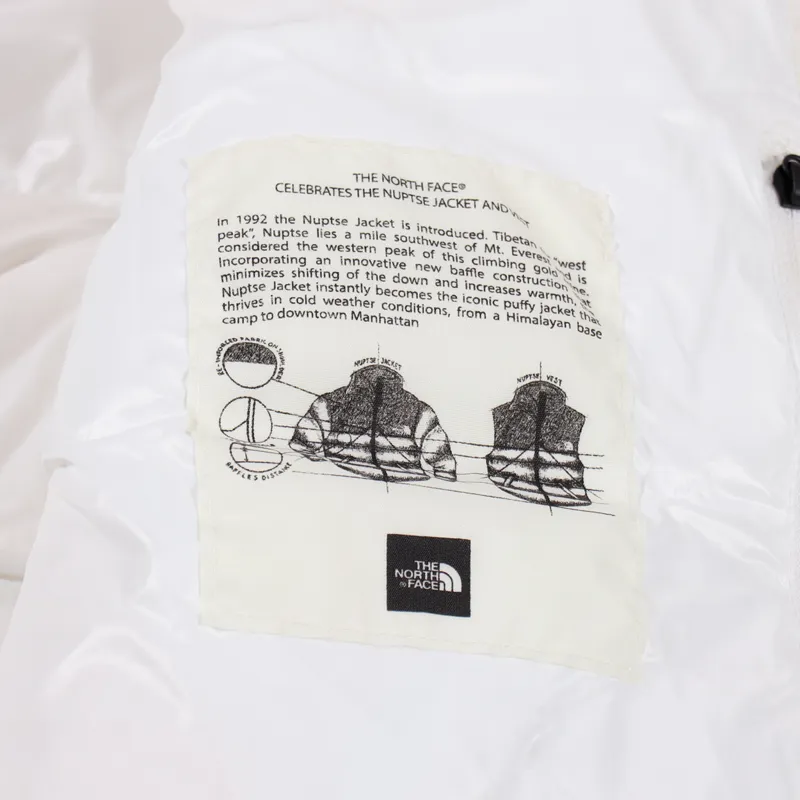 The North Face Black Label 1992 Nuptse Jacket Black White Reflective-8
