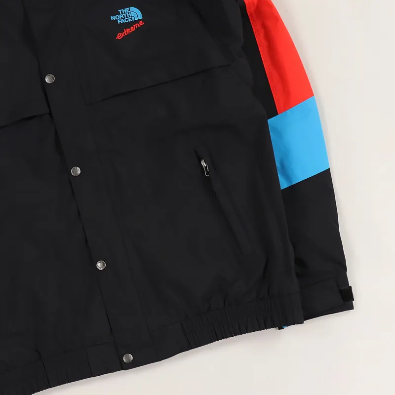 The North Face Mens 1992 Extreme Rain Skiing Jacket Black Combo