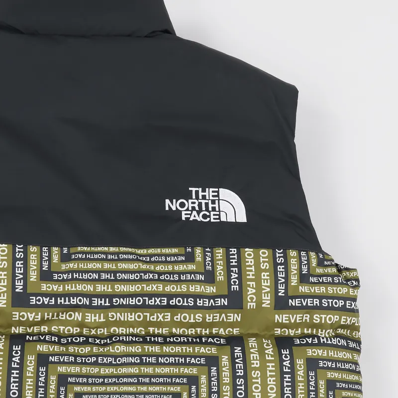 The North Face Black Label 1992 Nuptse Vest Fir Green LCD Print-6