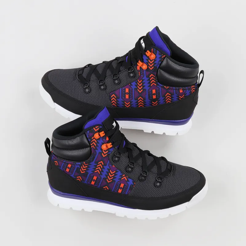 The North Face 92 Rage Back-To-Berkeley Boots Black Aztec Blue-4