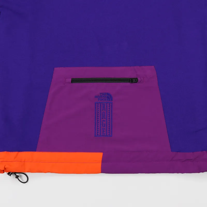 The North Face 92 Rage Fleece Crew Sweatshirt Aztec Blue-4