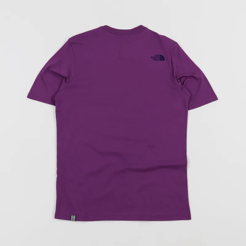 The North Face 92 Retro Rage T Shirt Phlox Purple-3