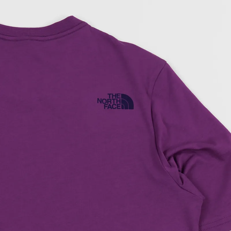 The North Face 92 Retro Rage T Shirt Phlox Purple-4