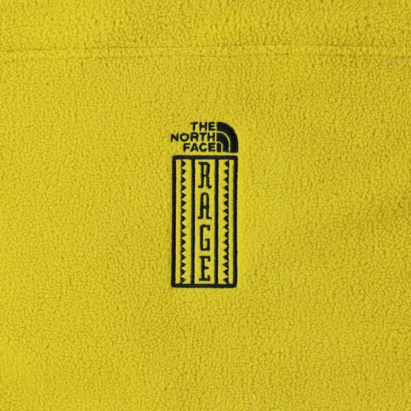 The North Face 1994 Rage Classic Fleece Hoody Yellow Grey-5