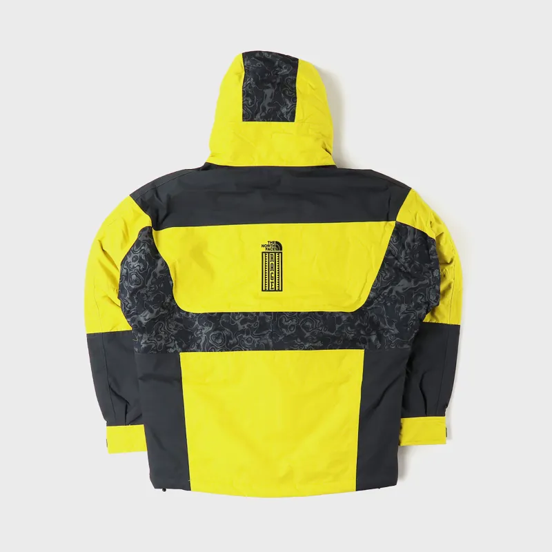 The North 94 Rage Waterproof Insulated Jacket Yellow Grey