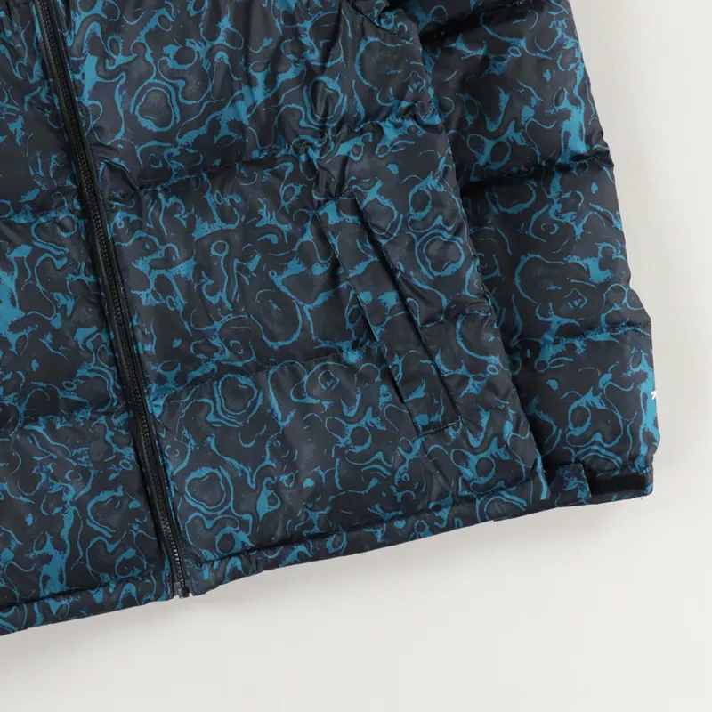 The North Face Mens 1996 Retro Nuptse Jacket Rose Blue Coral Rage