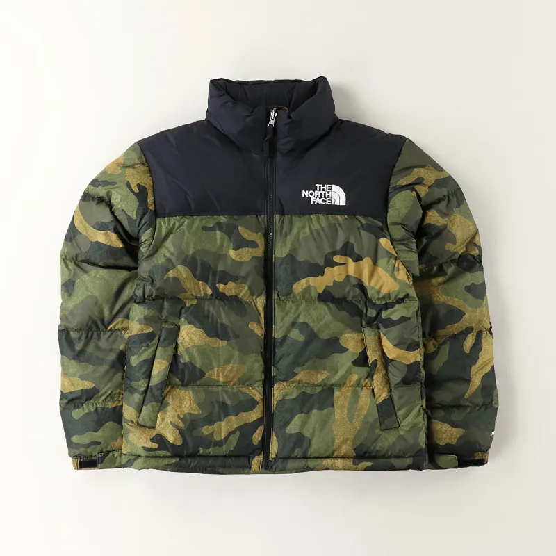 The North Face 1996 Retro Nuptse Quilted Camouflage-Print Shell Down ...
