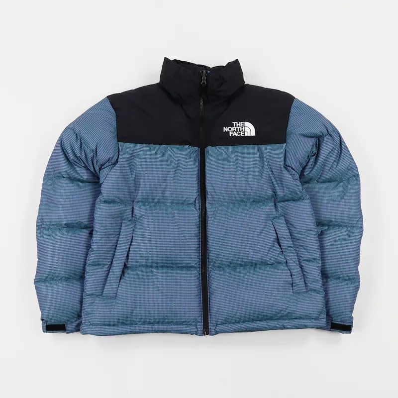 The North Face 1996 Seasonal Nuptse Jacket Iridescent Multi Blue