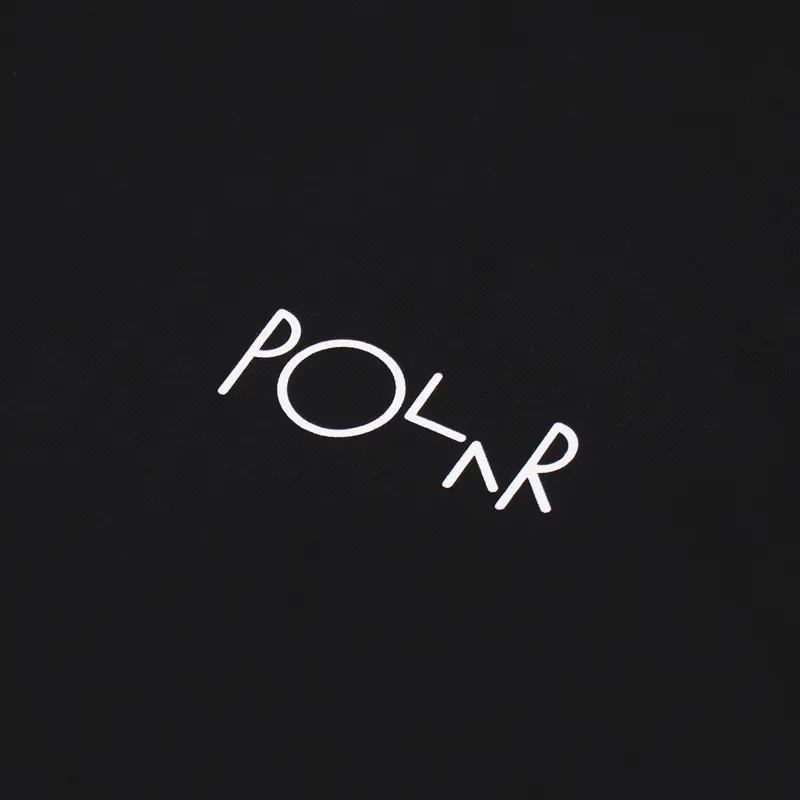 Polar Skate Co. ACAB Fill Logo Long Sleeve T Shirt Black-4