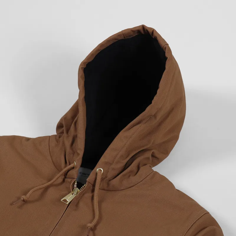 Carhartt WIP Active Jacket Hamilton Brown Rigid-8