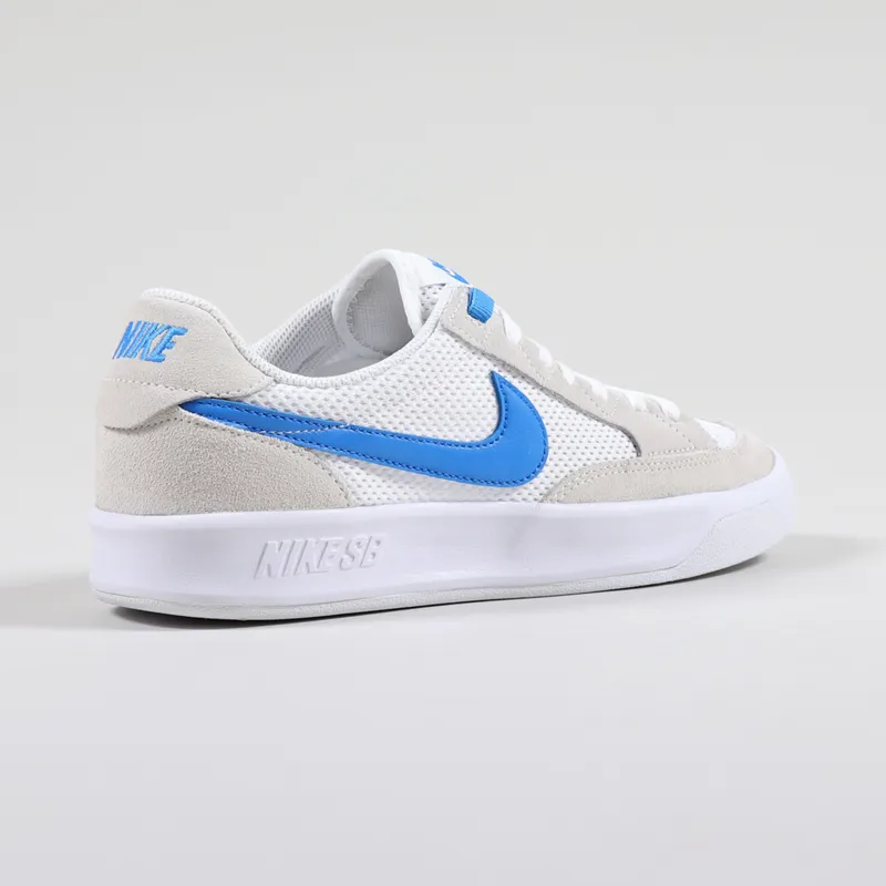 Nike SB Adversary Shoes White Photo Blue-7